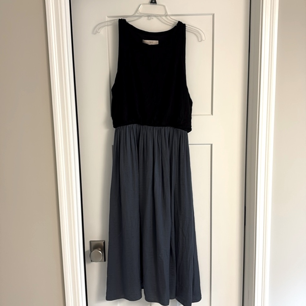 Loft two tone dress